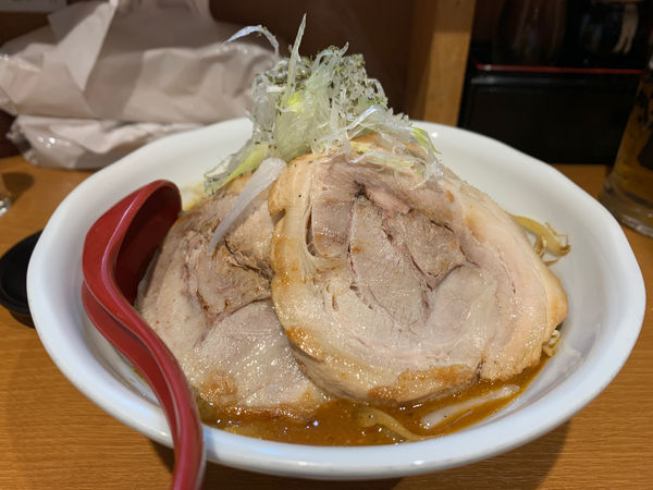 「【限定】カレーらーめん」@らーめん蓮 三軒茶屋店の写真