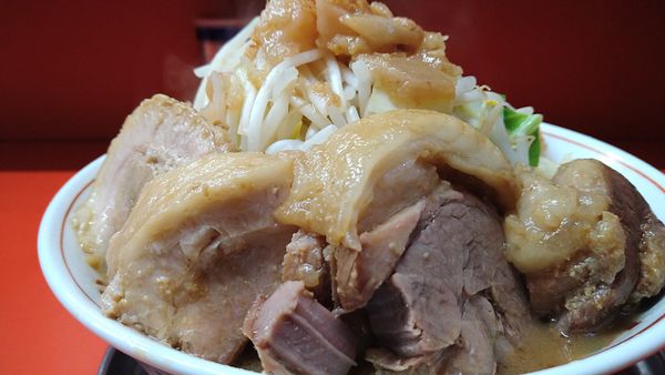 「小ラーメン、豚マシ」@ハナイロモ麺 吉祥寺本店の写真