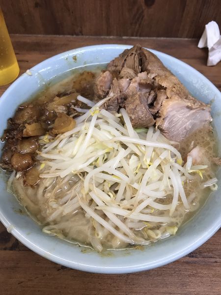 「ラーメン　豚マシ」@ラーメン二郎 池袋東口店の写真
