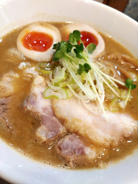 「◎鶏白湯SOBA・チャーシュー味玉増し」@麺屋 Smileの写真