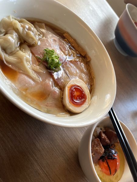 「特製醤油」@中華そば 和渦 TOKYOの写真