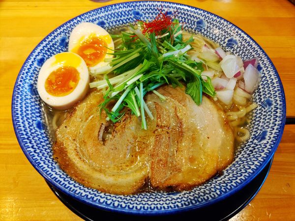 「マグロ節の中華そば」@吉岡マグロ節センターの写真