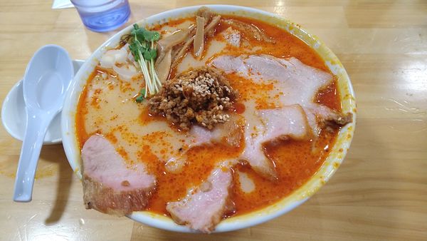 「ごまラー油チャーシュー(吊し焼き)¥1250-」@一乃胡の写真