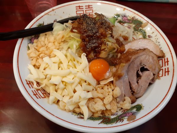 「油そば、プチ」@郎郎郎 向ヶ丘遊園店の写真