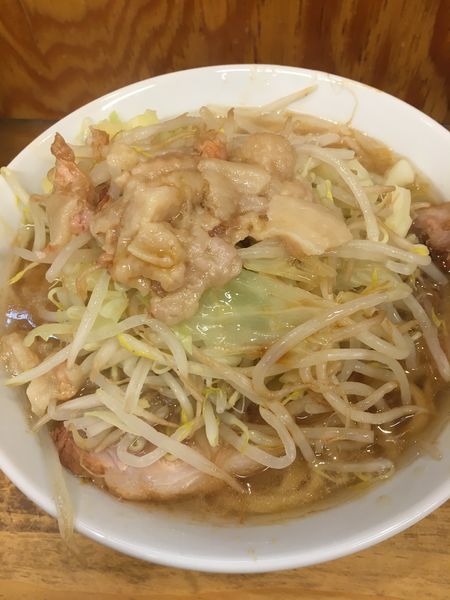 「小ラーメン　750円」@ラーメン二郎 前橋千代田町店の写真