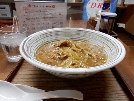 「カレーらーめん」@中華料理 ふじの写真