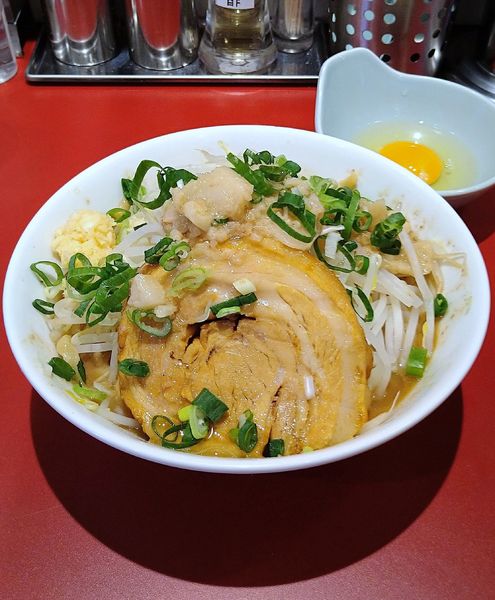 「濃厚(並盛) 900円」@豚らーめん ミドリカワの写真