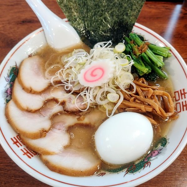 「季節限定 特製生姜醤油らーめん」@麺庵 大和の写真