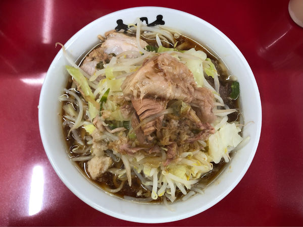 「小ラーメン 豚2枚」@ラーメン二郎 越谷店の写真