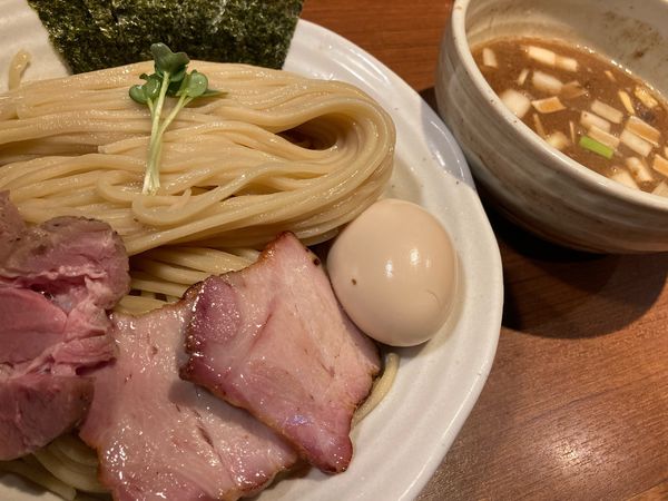 「特製濃厚魚介豚骨つけ麺　大盛り」@麺処 はら田の写真