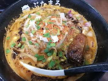 「辛味噌らーめん(大辛、しびれ多め)(880)」@らーめんぶたまろの写真