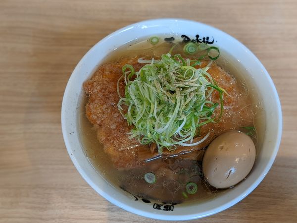 「限定落し蓋ラーメン」@麺屋 丈六 キーノ和歌山店の写真