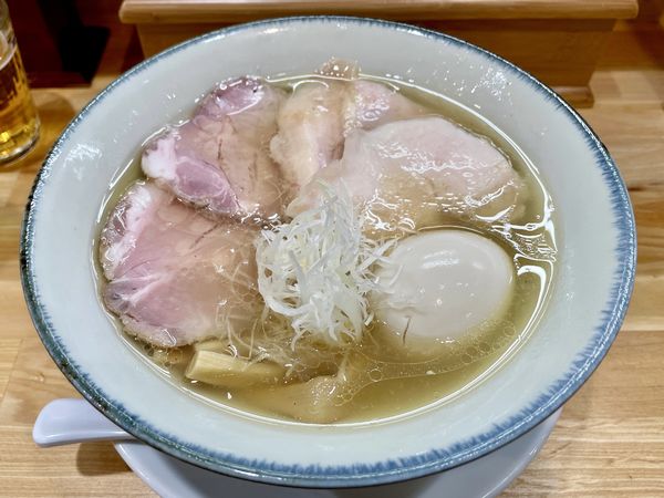 「キリンハートランドビール小瓶 → 特製塩」@中華そば 一清の写真