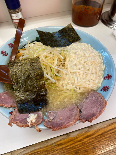 「ネギトロラーメン900円」@壱発ラーメン 福生店の写真