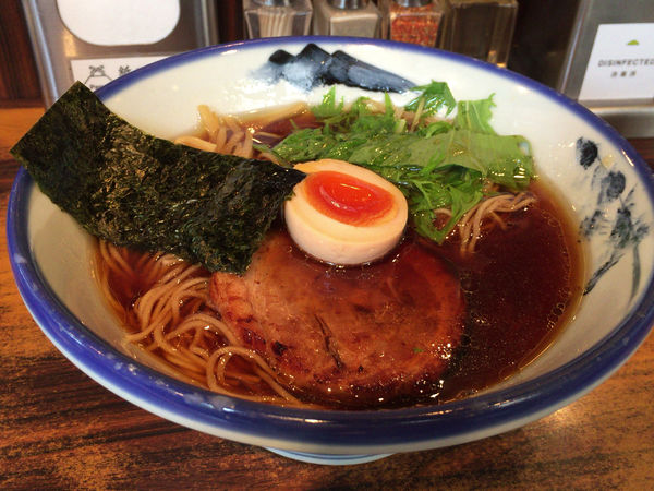 「醤油ラーメン」@AFURI 原宿店の写真
