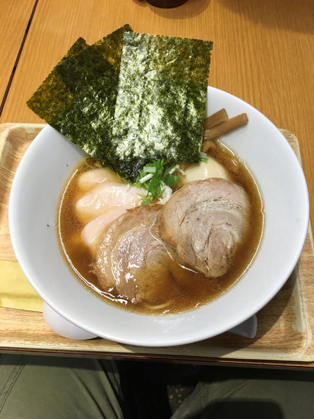 「特製平子煮干そば 980円」@新橋 纏 京王高幡SC店の写真