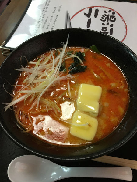 「濃厚味噌バターラーメン 880円」@湯河原ラーメンの写真