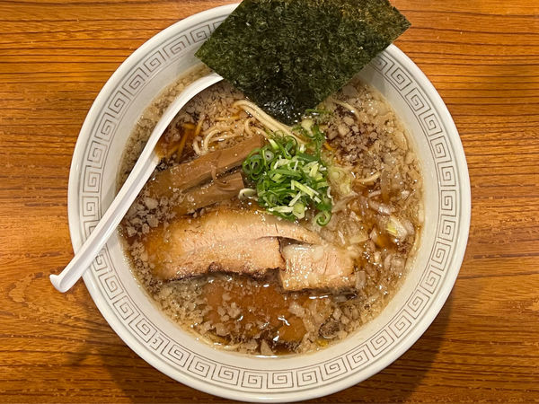 「背脂煮干しそば」@拉麺 瑞笑の写真