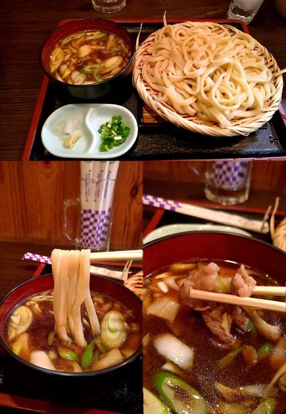 「『つけ汁うどん 牛＆大(￥1000)』」@武蔵野うどん工房 庵の写真