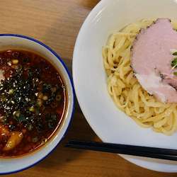 鴨だし辛つけ麺（2辛）