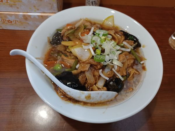 「あんかけラーメン　限定」@メガガンジャの写真