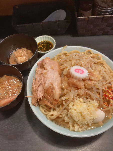 「ラーメン+味玉+青唐タレ」@自家製麺 No11の写真