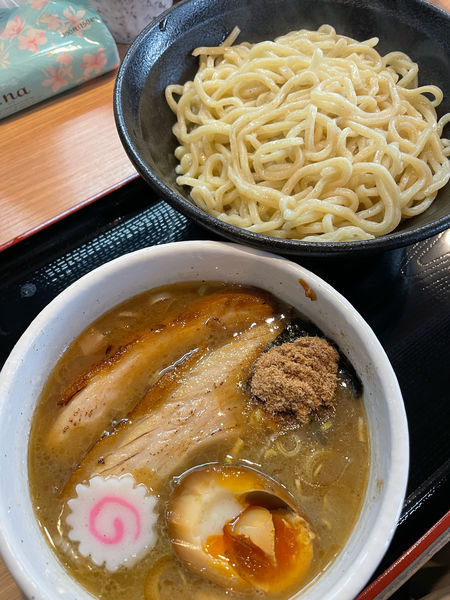 「肉つけ麺(中盛熱盛)」@麺屋 はつがい 北上店の写真