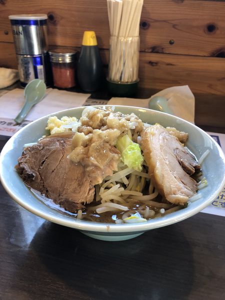 「ラーメン小 麺240g 豚2枚」@かじろうramen7の写真