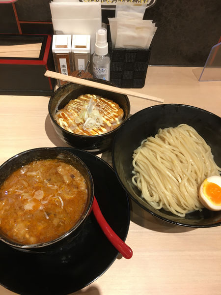 「爆裂牛スジつけ麺」@益荒男ラーメンの写真