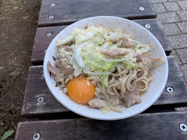 「肉そば(450円)」@南天 本店の写真