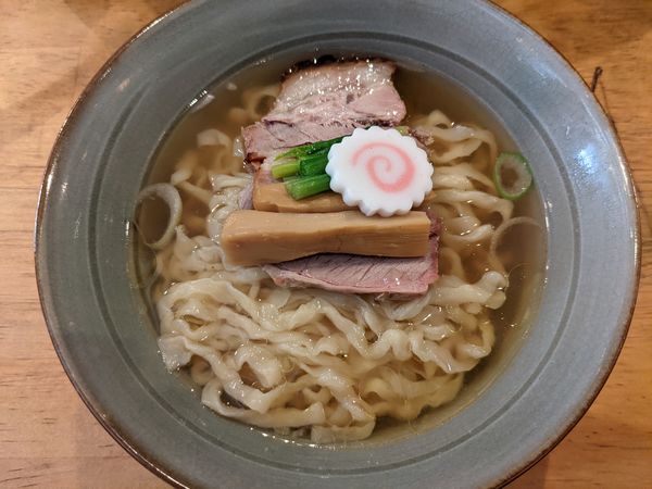 「上だしそば（SNS限定麺）」@だしと麺 遊泳の写真