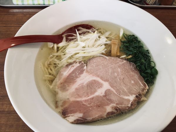 「にぼしお」@煮干ラーメン 肉だしつけ麺 りはっちゃんの写真