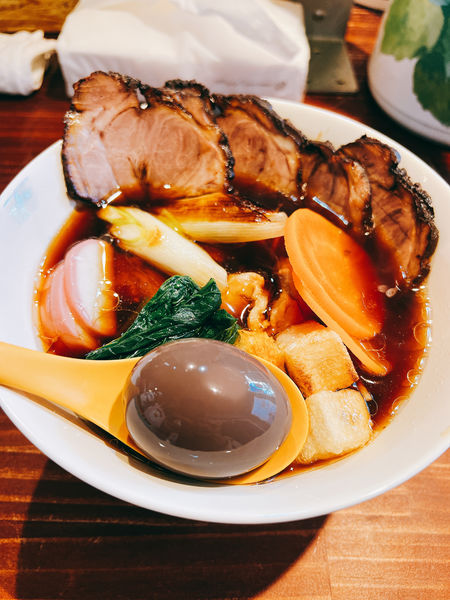「お雑煮ラーメン」@ビーフラーメン&つけ麺 シゲジンの写真