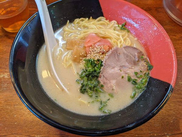 「あご出汁ラーメン570円」@西海製麺所 八王子みなみ野店の写真