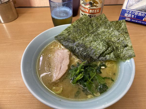 「ミニラーメン」@横浜家系ラーメン 二代目 梅家の写真