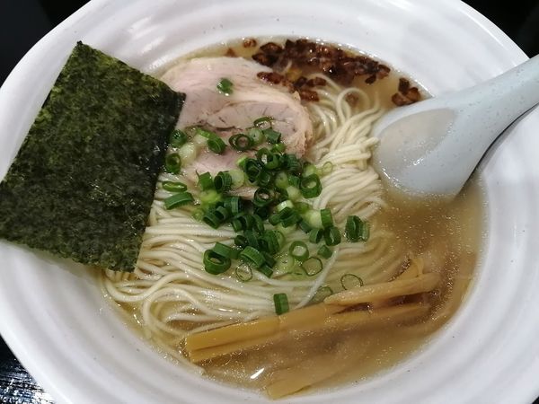 「塩ら〜麺(780)」@らーめん 麺の月の写真