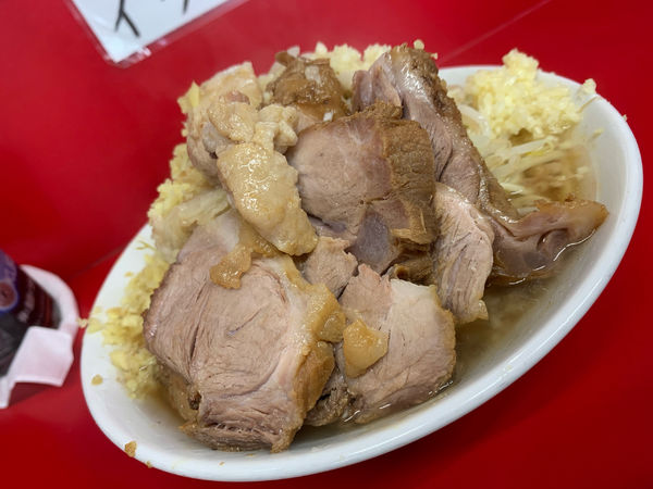 「小ぶたラーメン」@ラーメン二郎 大宮公園駅前店の写真