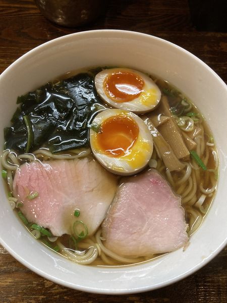 「イリコそば¥780+味付玉子¥100」@中華そば いぶきの写真