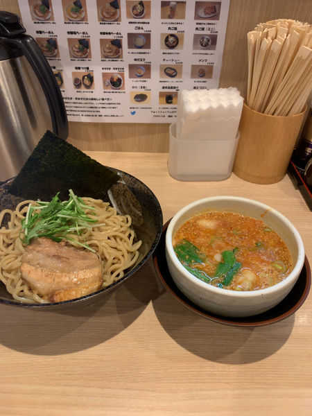 「キムチ味噌つけ麺」@麺処つむじの写真