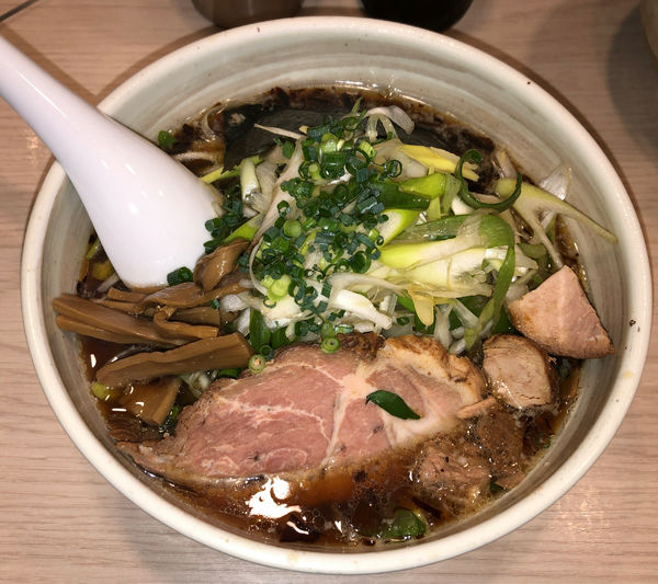 「葱らーめん 850円（並盛)」@柳麺 はな火屋の写真