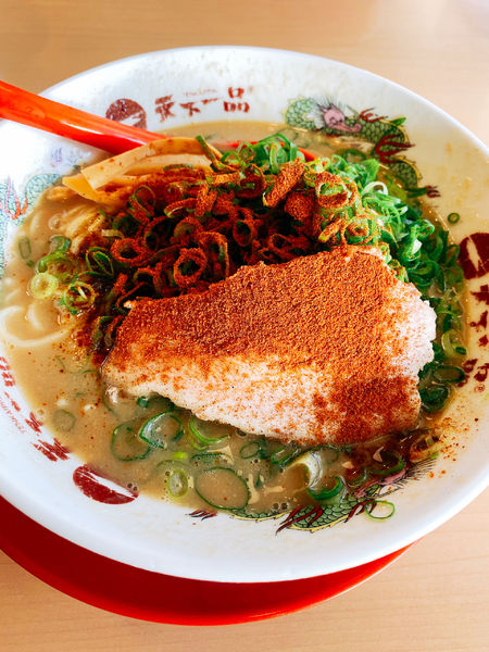 「赤んこってりネギラーメン」@天下一品 太田店の写真