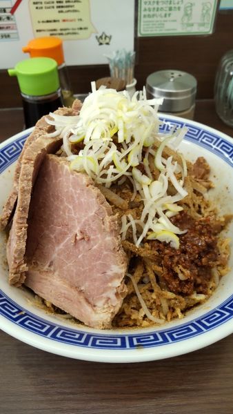 「まぜそば」@金町角ふじの写真