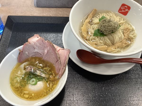 「特製塩つけそば」@KITCHEN TAKANOの写真