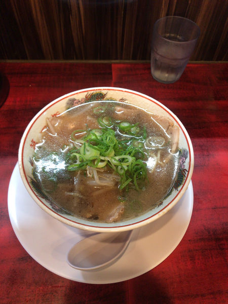 「ミニラーメン（600円）」@本家第一旭 たかばし本店の写真