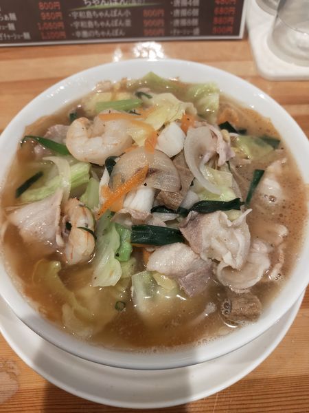 「宇和島ちゃんぽん」@麺屋 凩の写真