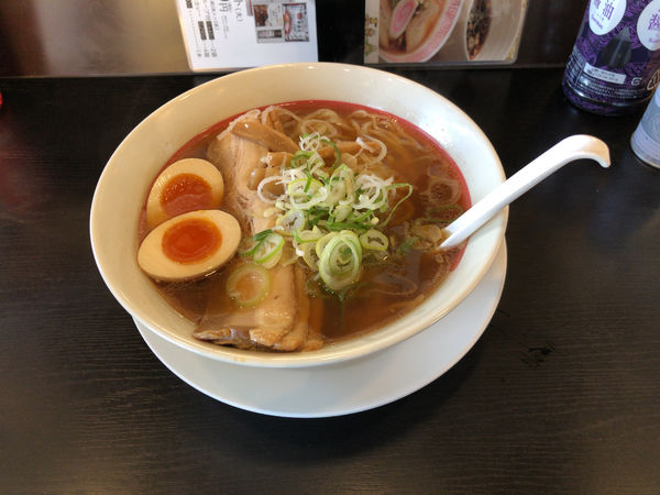 「中華そばプレミアム」@幸楽苑 松戸古ヶ崎店の写真