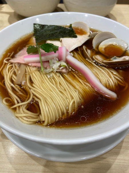 「蛤SOBA」@むぎとオリーブ 日本橋店の写真