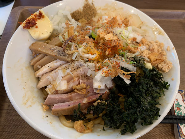 「特製混ぜそば」@つけめん さなだの写真