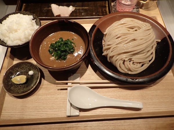 「つけめん TOKYO-X豚骨魚介 並(全粒粉麺)＋α」@中華蕎麦 とみ田の写真