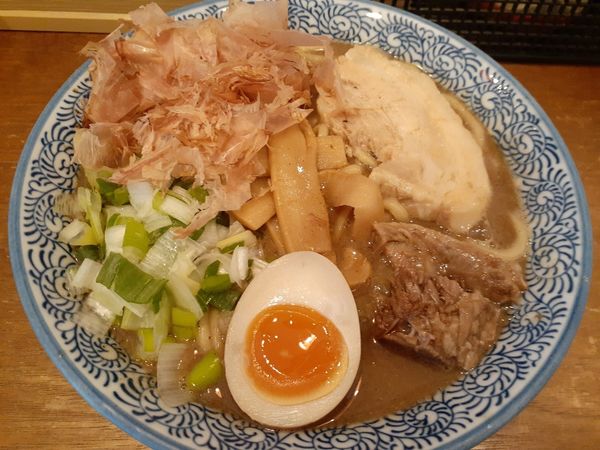 「【１月限定麺】濃厚太中華」@つけめん 桜の如くの写真